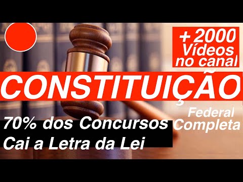 Constituição Federal Completa