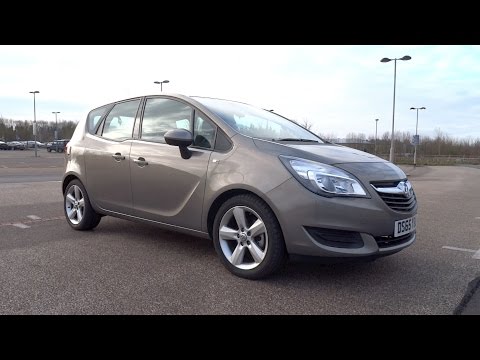 2015 Vauxhall Meriva 1.4i Turbo 120 Exclusiv A/C Start-Up and Full Vehicle Tour