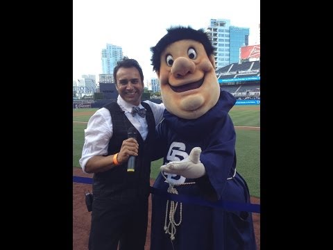 Steven Cade sings National Anthem for SD Padres!