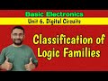 Classification Of Logic Families Basics Electronics Digital Circuits