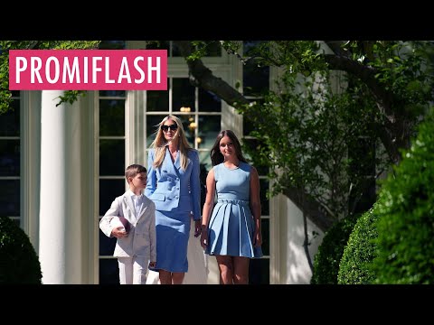 Ivanka Trump empfängt NFL-Team im Weißen Haus mit ihren Kids