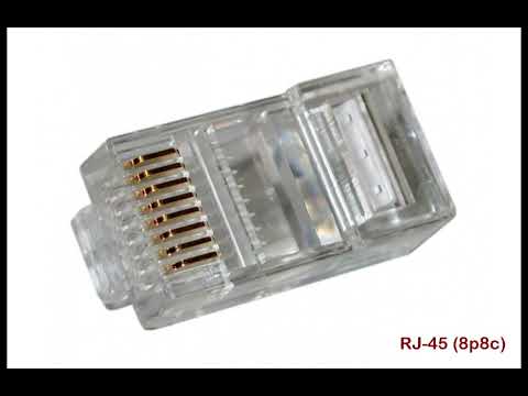 Основные виды коннекторов телефонных и компьютерных сетей | RJ-9, RJ-11, RJ-12, RJ-14, RJ-45