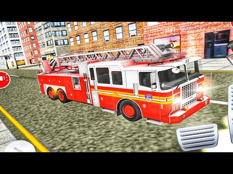 USA real fire truck driving simulator mod apk Android latest game