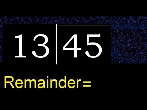 45 13