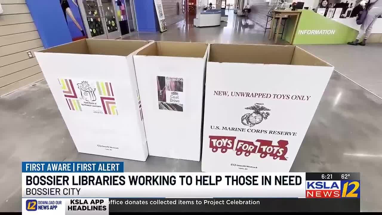 Bossier Parish Libraries working to help those in need this holiday season