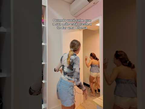 Minha mãe brigou comigo de novo