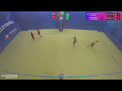 09:20 D.Kharchenko / M.Horobets - Y.Bohdashkin / Y.Yevdokymov | Winners Beach Volleyball