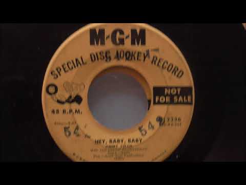 JIMMY SWAN  Hey, Baby, Baby + Why Did You Change Your Mind  MGM K12226     1956