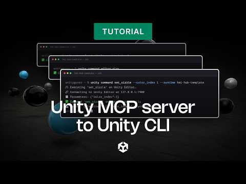 Switching from Unity MCP server to Unity CLI