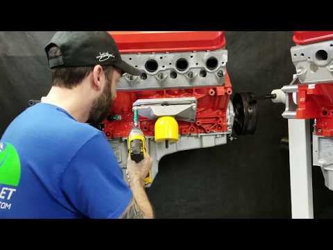 How to Mount An Truck Iron Block Engine In Your CTS-V with ICT Billet's 551921 Mount Adapter
