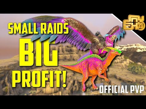 SMALL RAIDS FOR BIG PROFIT - Ark Classic Official PvP