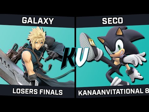 Galaxy (Cloud) vs Seco (Sonic) - KanaanVitational 8 - Losers Finals