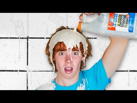 I used GLUE instead of hair gel