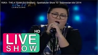 Download lagu The A Team - Ed Sheeran (Yuka - Indonesian Idol Show 10) Perform Only mp3