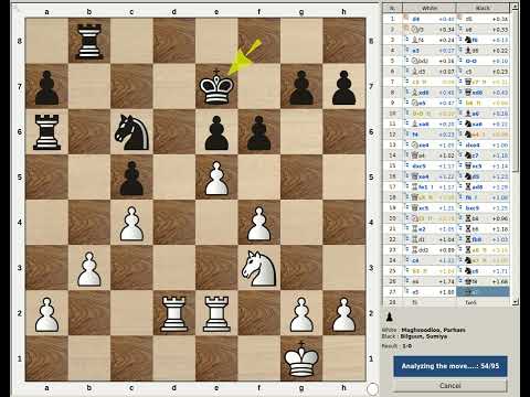Maghsoodloo, Parham vs Bilguun, Sumiya - World Rapid 2022 R1.24, Almaty KAZ