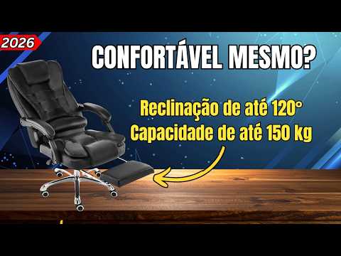 CADEIRA PYTHON FLY XHOCB08 é BOA em 2026? Review Completo da Cadeira Presidente