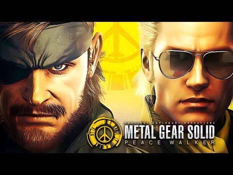 METAL GEAR SOLID: PEACE WALKER All Cutscenes (Game Movie) 4K Ultra HD