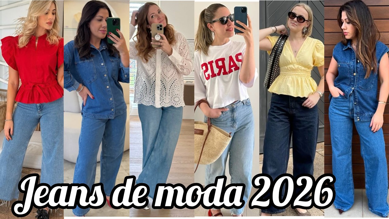 Fashion Outfits 2026 | Comfortable and simple with jeans/ all styles 2026
