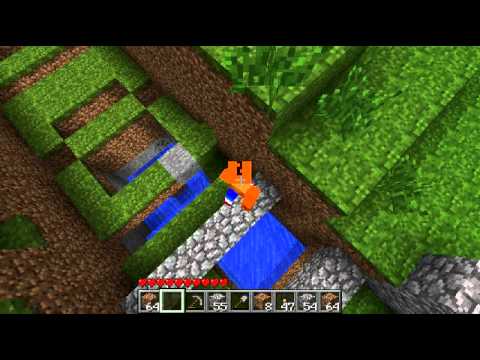 Crashbandicoot in Minecraft level 1.
