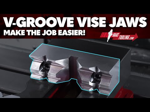 New V-Groove Hard Jaws on HaasTooling.com - Haas Automation, Inc.