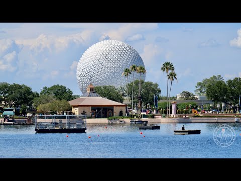 All Barges Removed from EPCOT World Showcase Lagoon - Multi Angle Views in 4K | Walt Disney World
