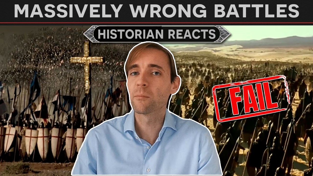 Historian Reacts - Why EVERY massive battle is wrong!