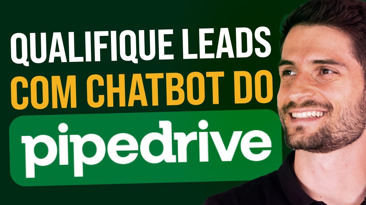 How to AUTOMATE 🤖 LEAD QUALIFICATION 🫰 with PIPEDRIVE CHATBOT 🚀