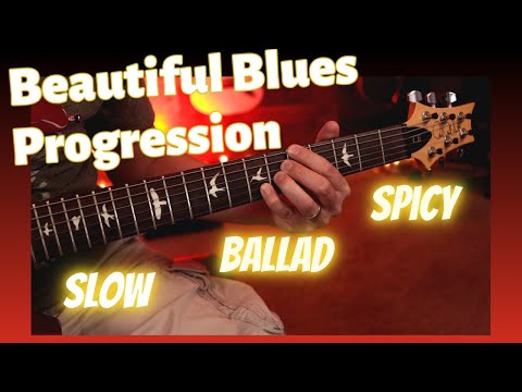 Beautiful Slow Blues Progression (everyone should know)