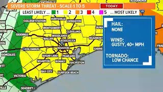 Live Radar: Severe threat along cold front this morning