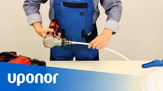 Sistem de tevi flexibile Uponor PE-Xa pentru alimentari cu apa si incalzire