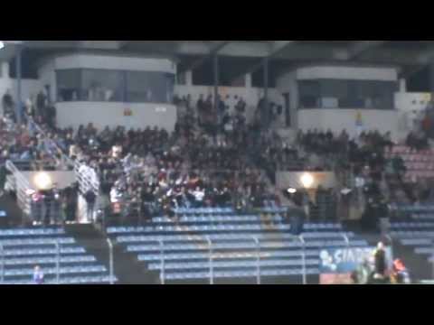 Doping kibiców Odry Opole na meczu PP Odra - ROW (2013)