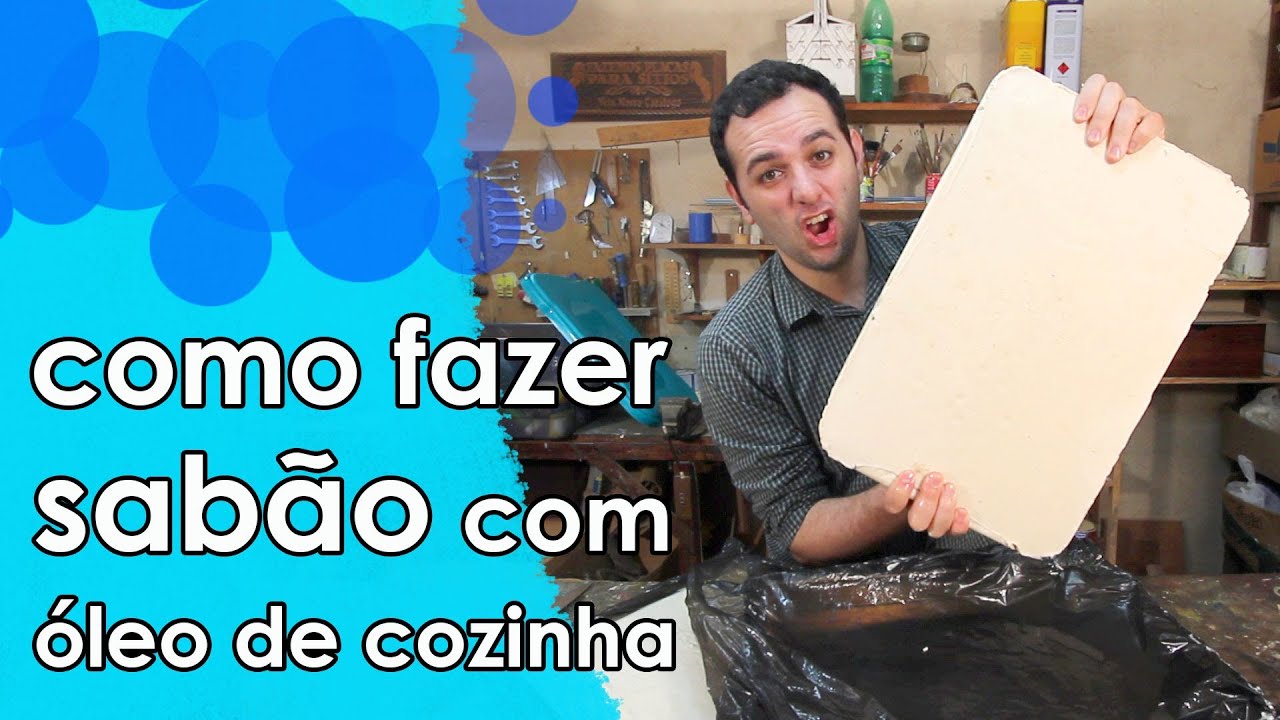 Faça sabão com óleo de cozinha usado (EXPERIÊNCIA + dica doméstica)