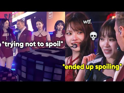 LE SSERAFIM accidentally *spoiling* their new song?? | Dick Clark's New Year's Rockin' Eve