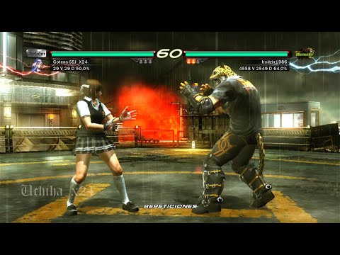 L7 15 Asuka Kazama VS King - Tekken 6 ( Uchiha x24 ) Gameplay PS3