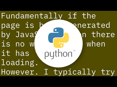 Python Python Selenium Does Not Wait Until Page Is Loaded After A Click Command
