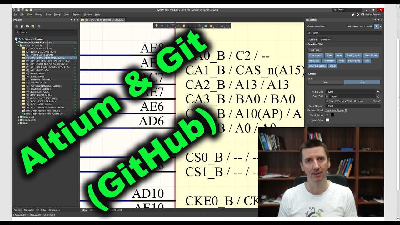 Altium - File Versioning - Step by Step using Git (GitHub)