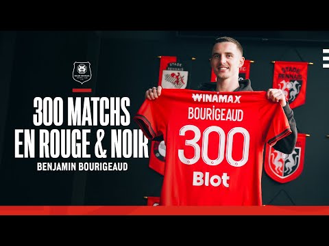Benjamin Bourigeaud, 300 matchs en Rouge et Noir