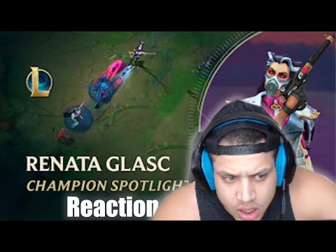 TYLER1 REACTS TO RENATA GLASC CHAMPION SPOTLIGHT!