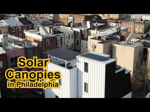 Solar Canopies in Philadelphia - City Showcase