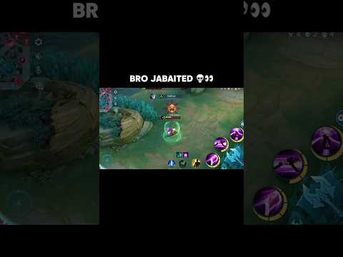 bro regret it 💀 #mlbb #choou #chou #shorts