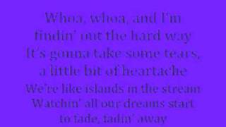 Cynthia Rhodes-Finding Out The Hard Way Lyrics