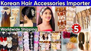 Exclusive Imported Korean Hair Accessories Collection 2026 |New Designer Celebrity Hair Accessories