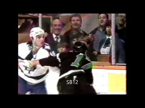 Basil McRae vs Craig Berube Nov. 30/1991