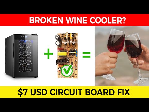 Fixing a Wine Cooler Circuit Board 🍷