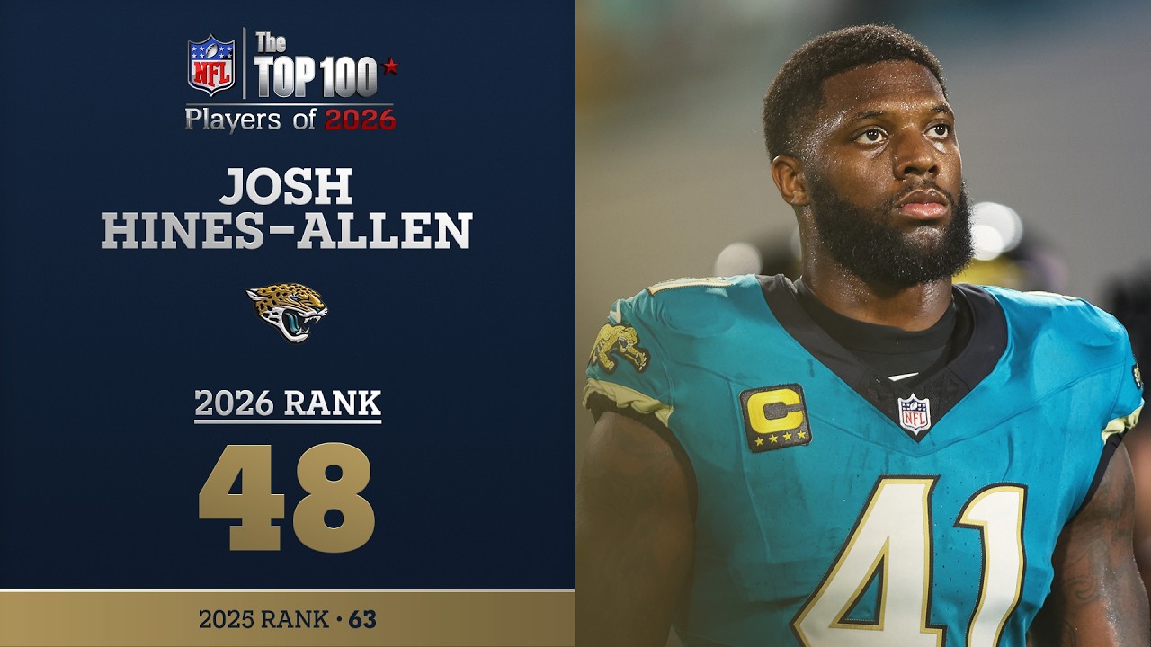 48: Josh Hines-Allen (LB, Jaguars) | Top 100 Players of 2026