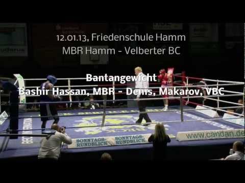 58 Kg Bashir Hassan, MBR   Denis Makarov, VBC