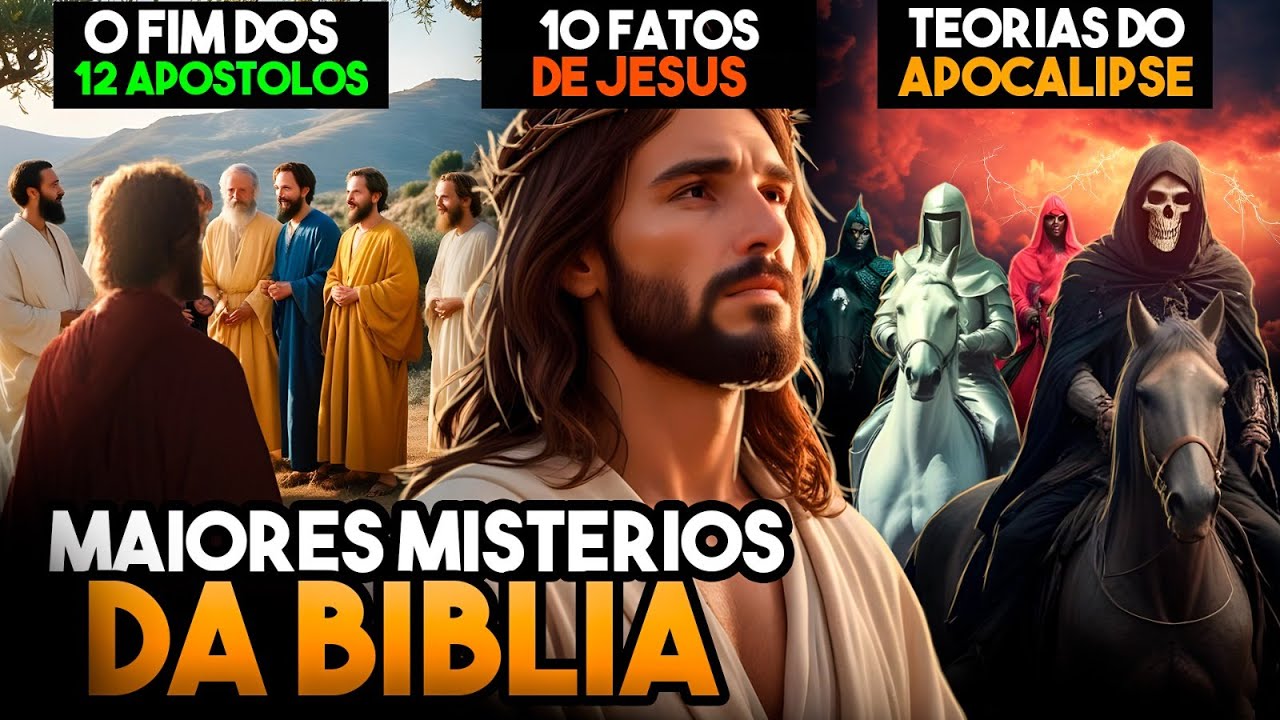 OS MAIORES MISTÉRIOS DA BÍBLIA | 1 HORA