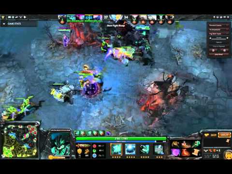 Dota 2 Enigma 2 black hole with Refresher Orb