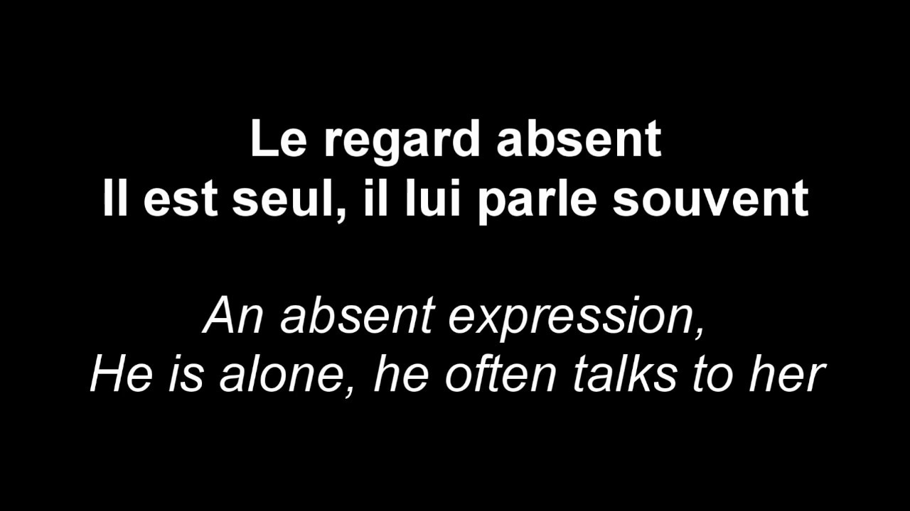 Indila. Love Story. ENGLISH+FRENCH Lyrics+translation. Paroles + traduction.