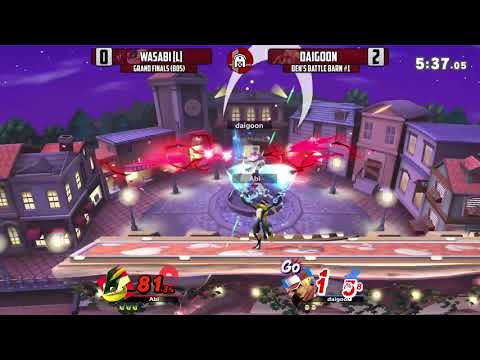 Daigoon (Terry) vs Wasabi (Greninja) | Grand Finals | Ben's Battle Barn #1